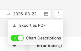 Chart description switch