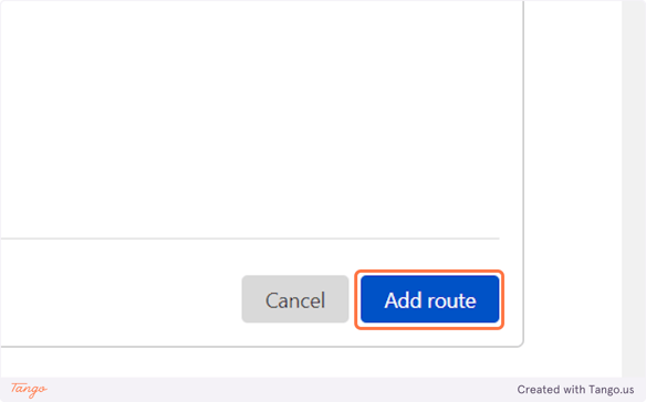 Click onClick on Add route button Cloudflare worker to save route settings