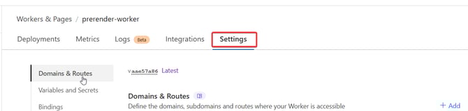 add routes to worker